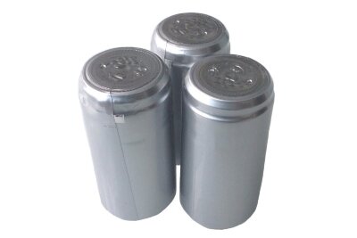 Термоколпачки для винных бутылок 30x50, серебро, 50 шт