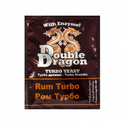 Спиртовые турбо дрожжи для рома Double Dragon Turbo Yeast Rum