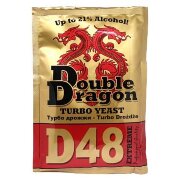 Спиртовые турбо дрожжи Double Dragon D48 Turbo 132 г