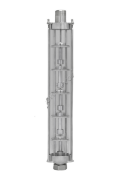 Колпачковая колонна D58, 5 тарелок (кламп 1.5 дюйма)