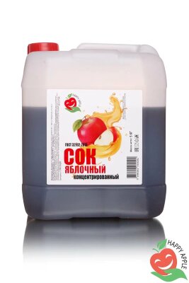 Сок концентрированный Яблочный 5кг (кисл. 2,5%) Djemka