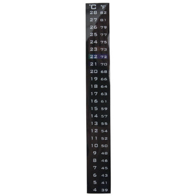 Термометр ЖК самоклеющийся 4-28°C (цена деления 1°C )