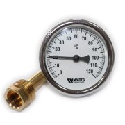 Термометр биметаллический WATTS 0-120