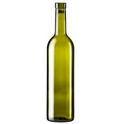 Бутылка винная Бордо 0,75 л оливковая (12)